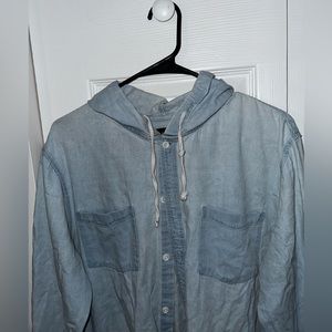 Denim button up